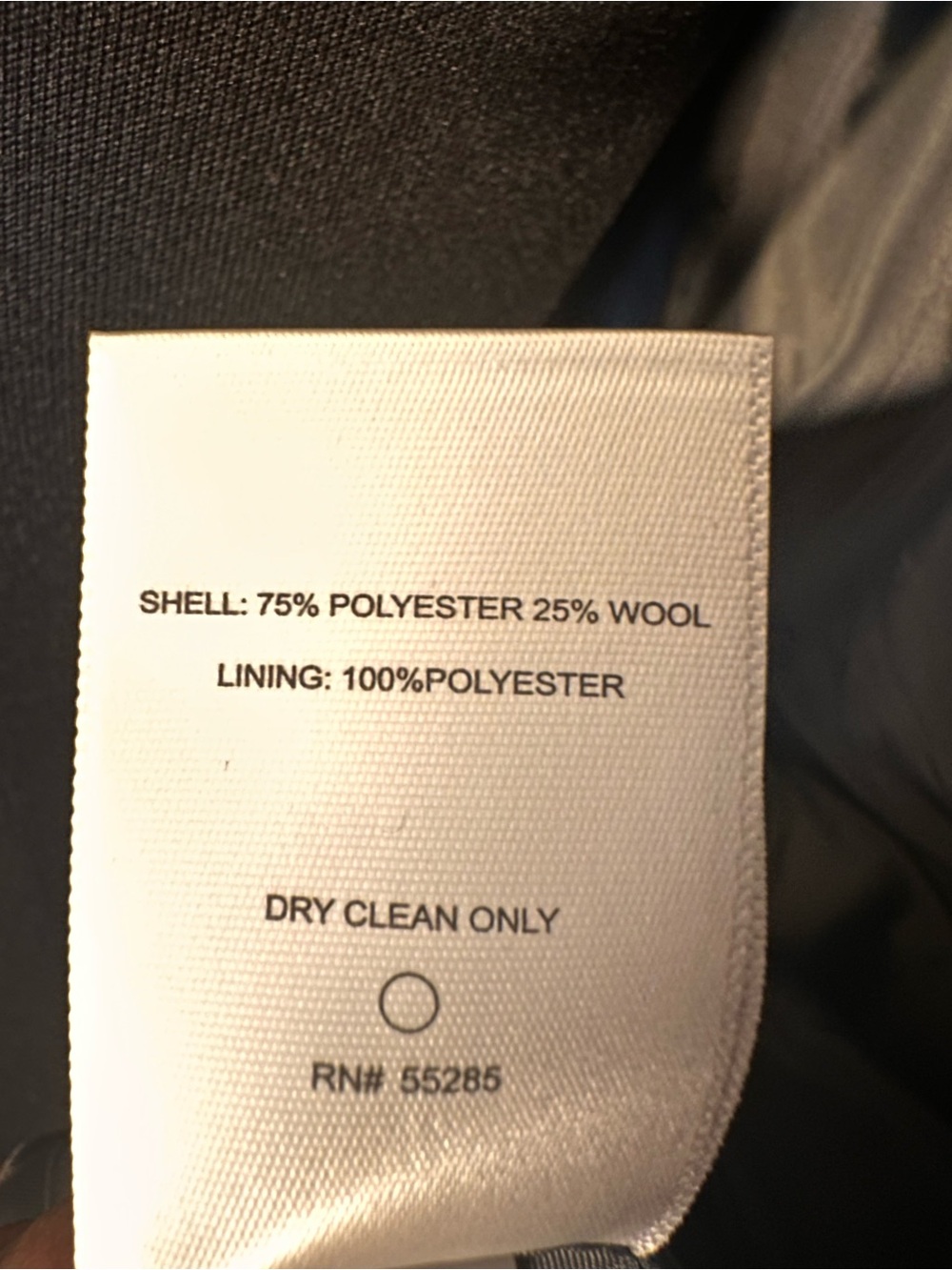 Express Gray Ribbed Double-Breasted Blazer Coat - Picture 5 of 5